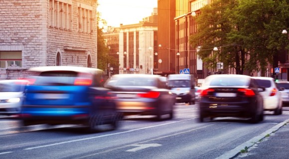 Autos auf der Straße